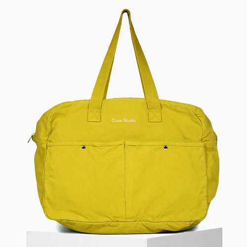Sac De Voyage Coton Moutarde