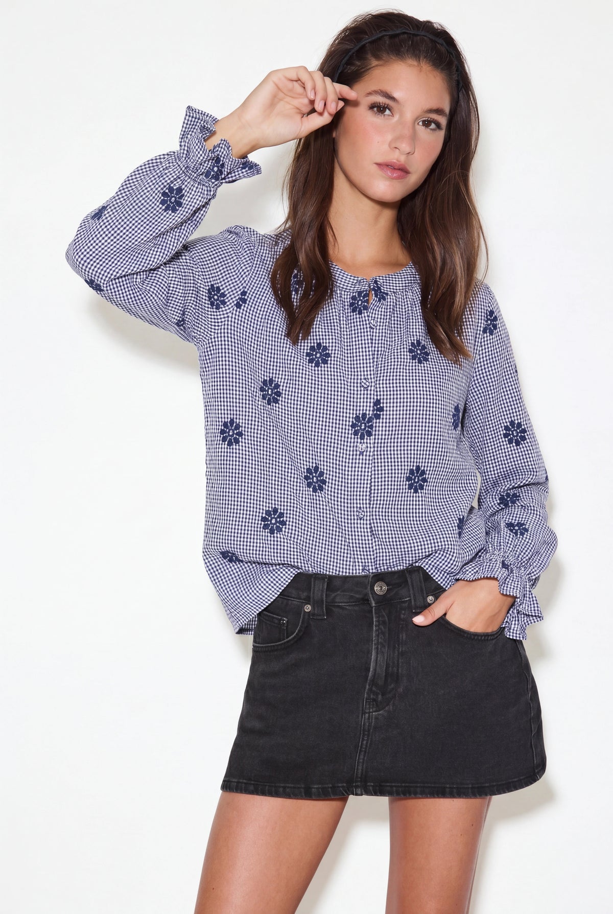 Blouse Wendy - Marine - Femme
