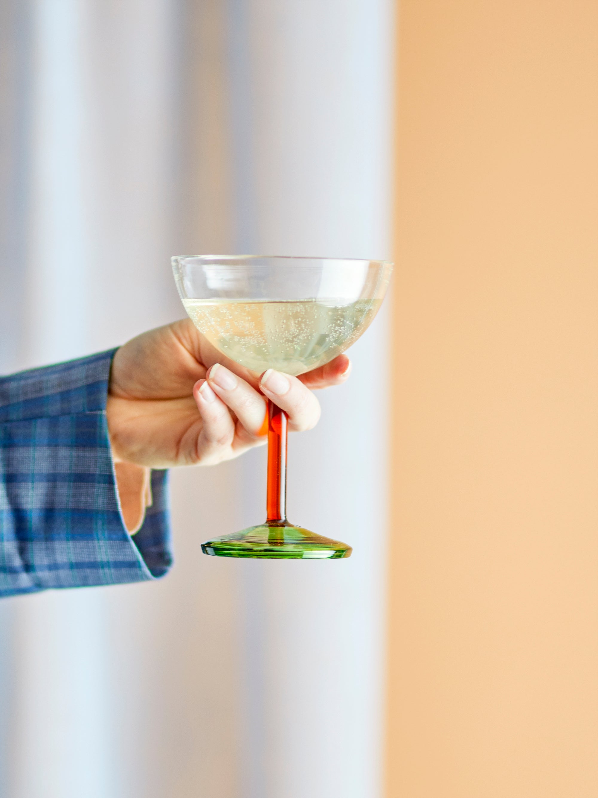 Martine - Cocktail Glass - Multicolour - Glass