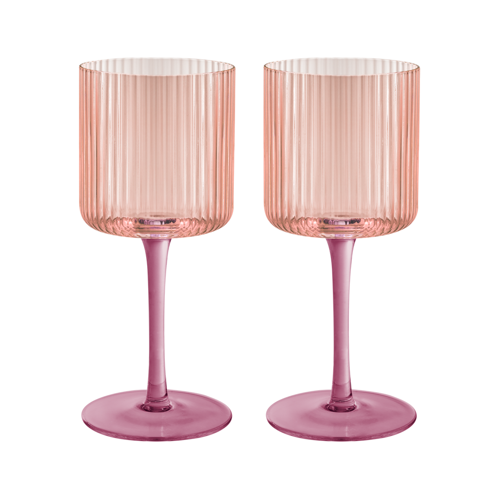 Lote De 2 Copas De Vino Burdeos