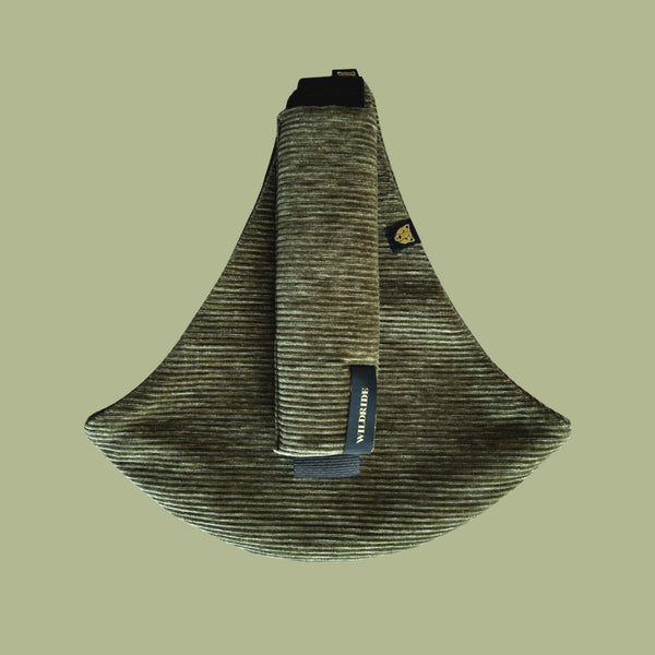 Olive Green Corduroy Baby Carrier
