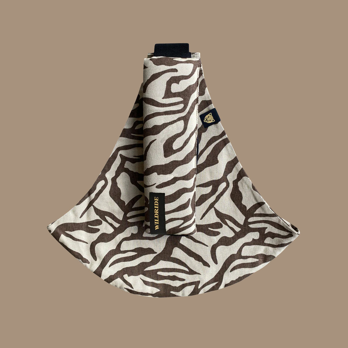 Porte-Bébé Zébré Marron
