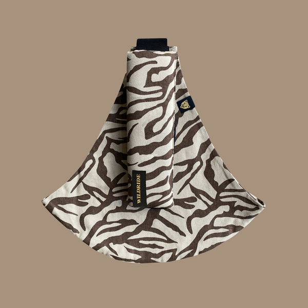 Brown Zebra Baby Carrier