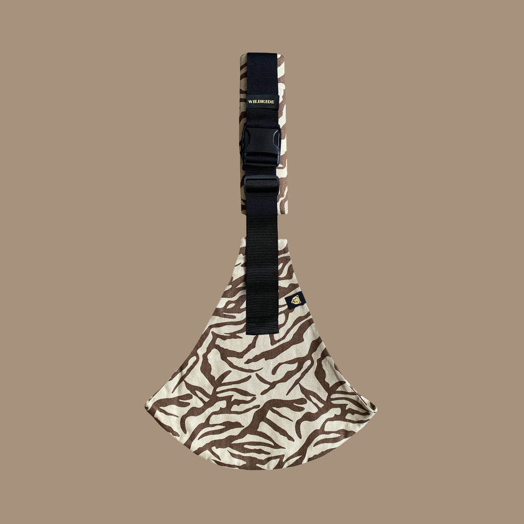 Porte-Bébé Zébré Marron