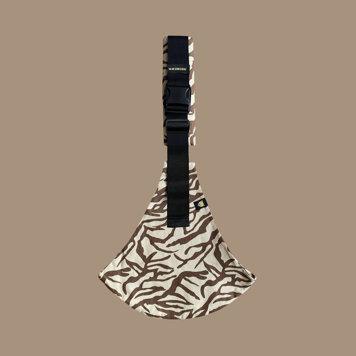 Porte-Bébé Zébré Marron