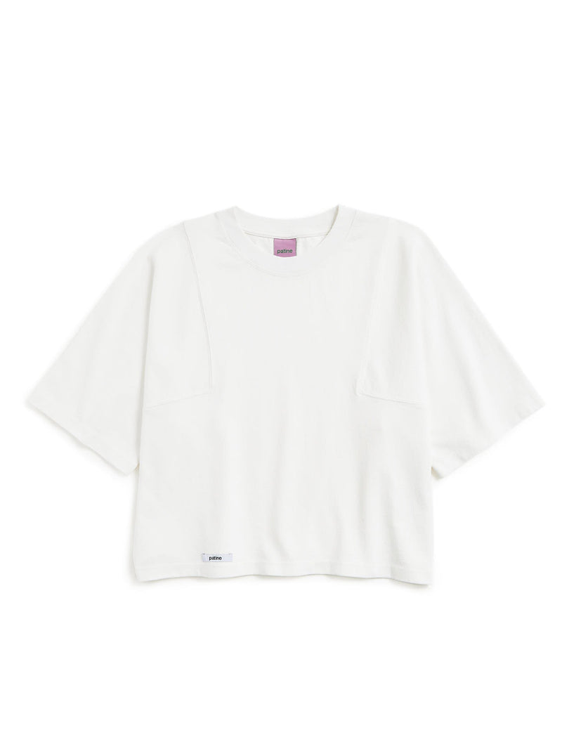 Le Tee-Shirt Boxy Willie® Heavy Jersey Bio-Recyclé Blanc Cheesecake