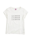 Le Tee-Shirt Cool Willie® Jersey Bio-Recyclé La Boum Strass