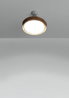 Wind Clear Rattan M - Ventilador De Techo Silencioso Aspas Retráctiles Con Iluminación LED - Trenzado