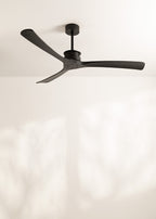 Wind Large DC - 40W Silent XL Ceiling Fan - Black