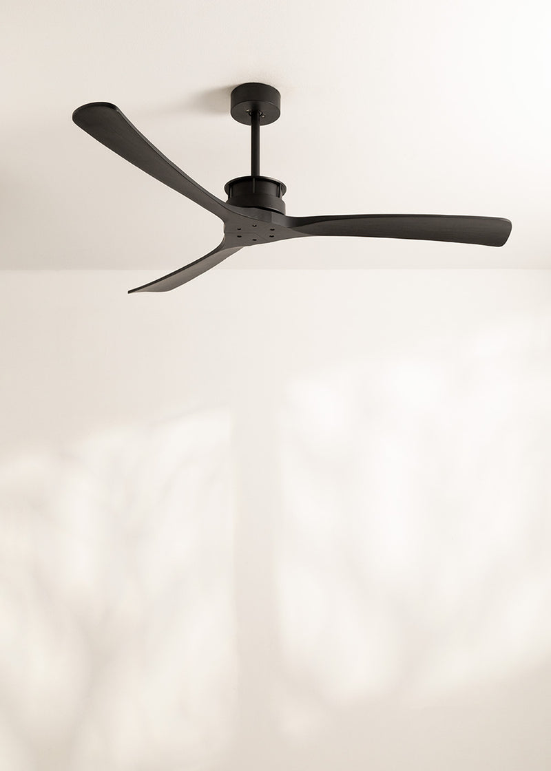 Wind Large DC - 40W Silent XL Ceiling Fan - Black
