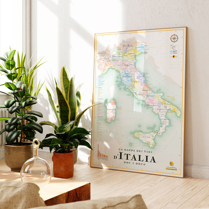 La Carte Des Vins D’Italie