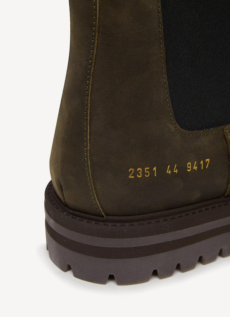 Common Projects - Bottines Chelsea Winter - Dark Brown - Homme