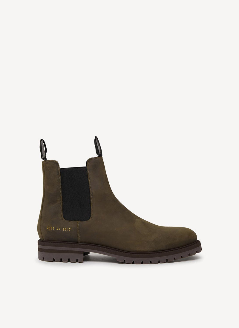 Common Projects - Bottines Chelsea Winter - Dark Brown - Homme