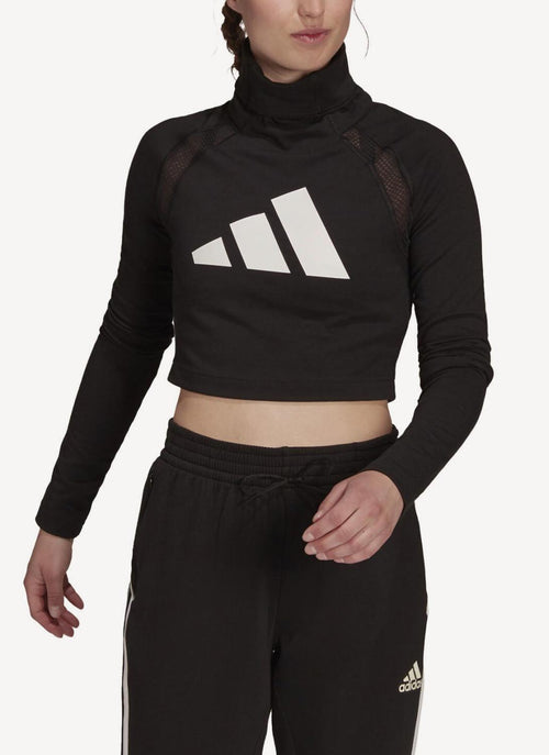 Adidas - Tee-Shirt Manches Longues Wip - Black - Femme