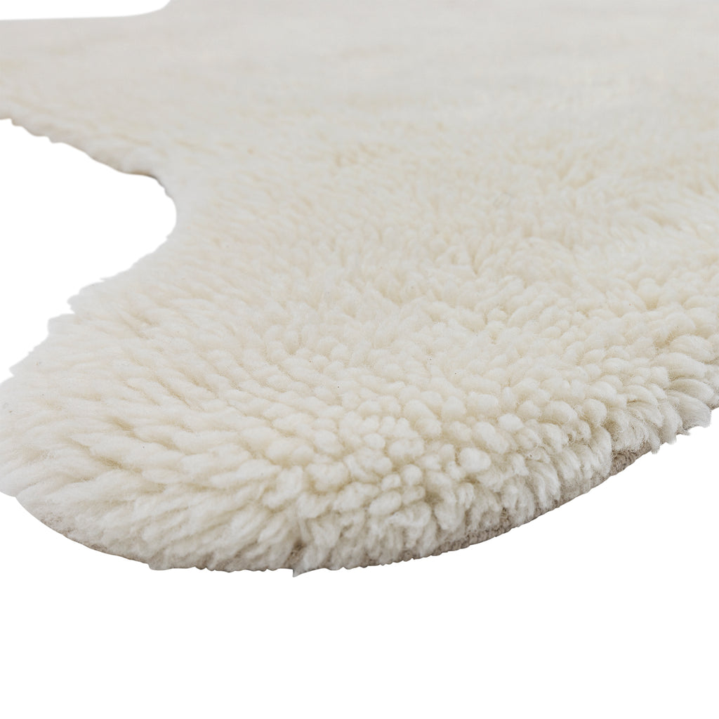 Bear - Rug - White - Wool