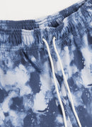 Nike - Short Jersey Wavy Dye - Gridiron,Diffused Blue - Femme