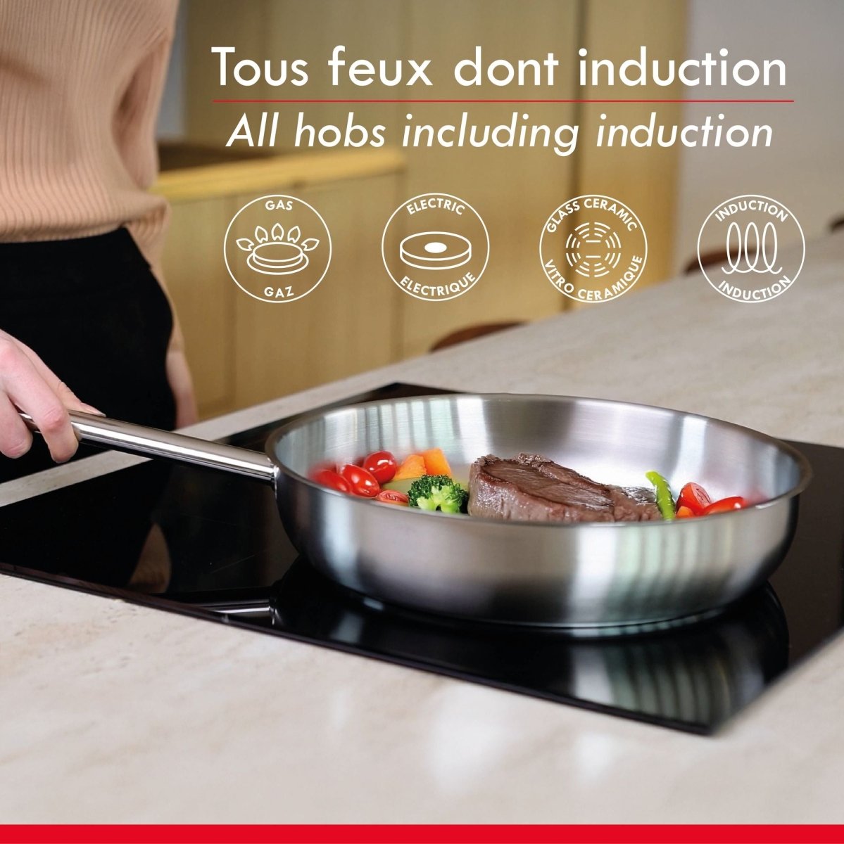 Professionnel - Set De 11 Pièces - Acier Inoxydable