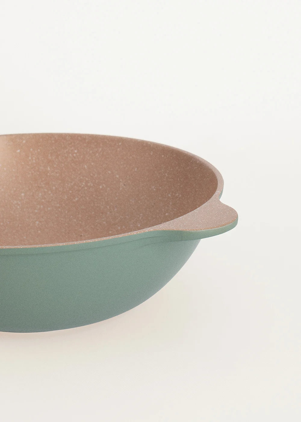 Wok Studio - Wok En Aluminium Moulé Avec Revêtement Céramique - Moka