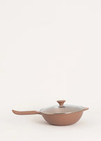 Wok Studio - Wok de aluminio fundido con revestimiento cerámico - Salvia