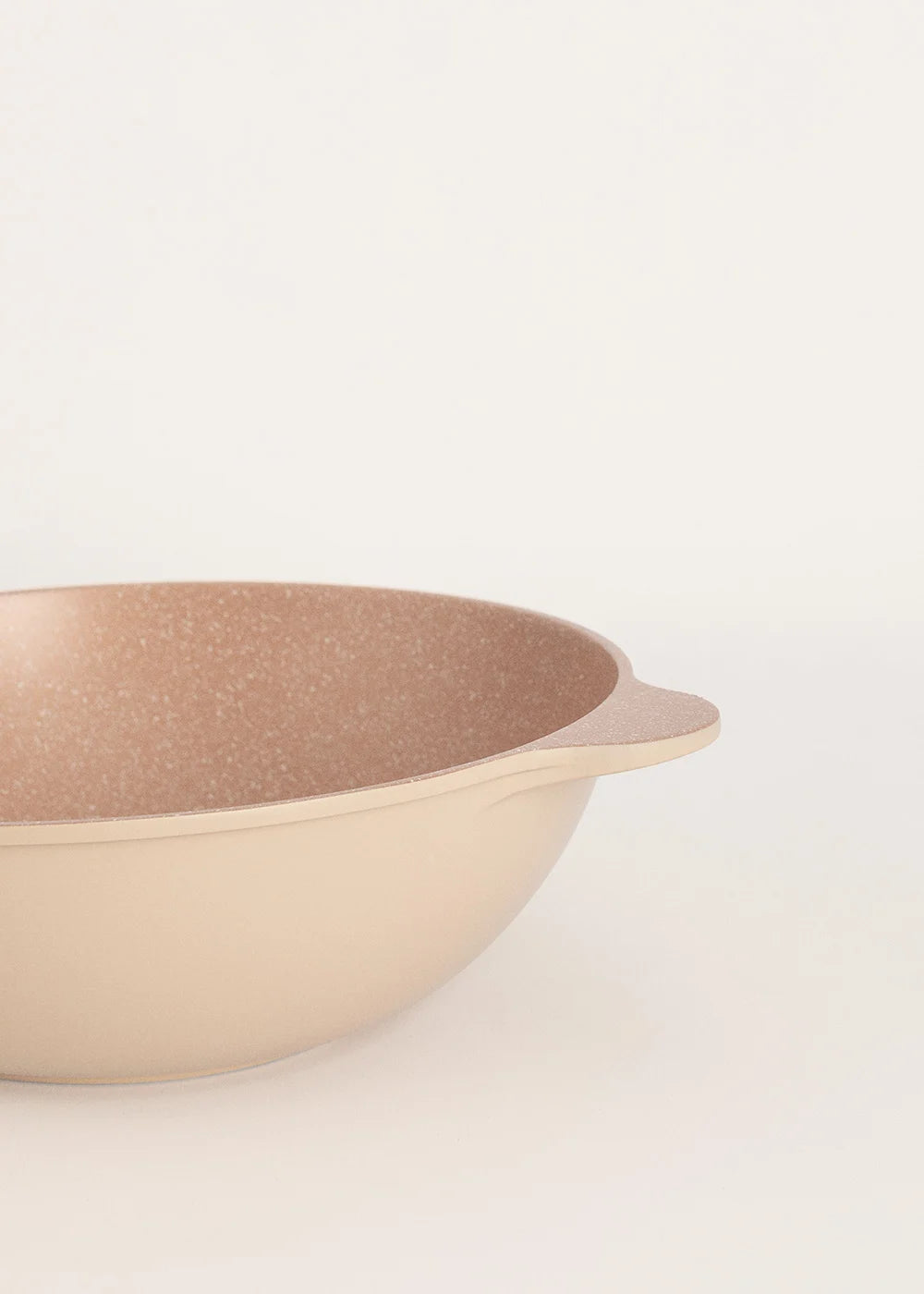 Wok Studio - Wok En Aluminium Moulé Avec Revêtement Céramique - Sable