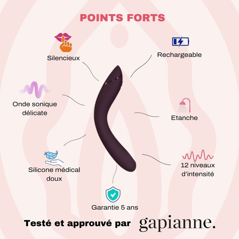 OG le vibromasseur point G & clitoridien - WOMANIZER-Gapianne