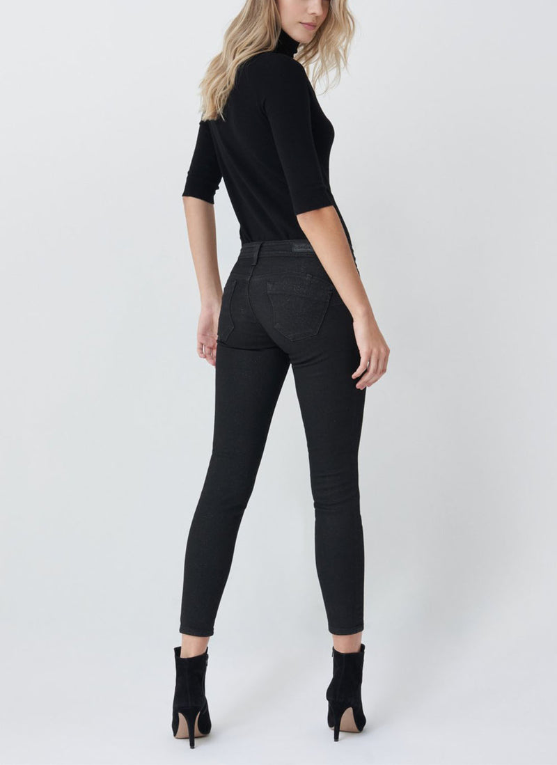 Salsa - Jeans Push-Up Wonder Cropped - Black - Femme