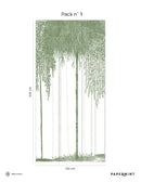 Fresque Woods - Vert Forêt