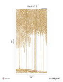 Fresque Woods - Ocre