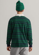 Gant - Polo World Crest Heavy Rugger - Forest Green - Homme