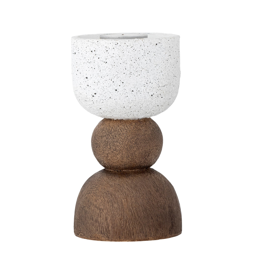 Marjun - Set of 6 Tealight Holders - Multicolour - Polyresin