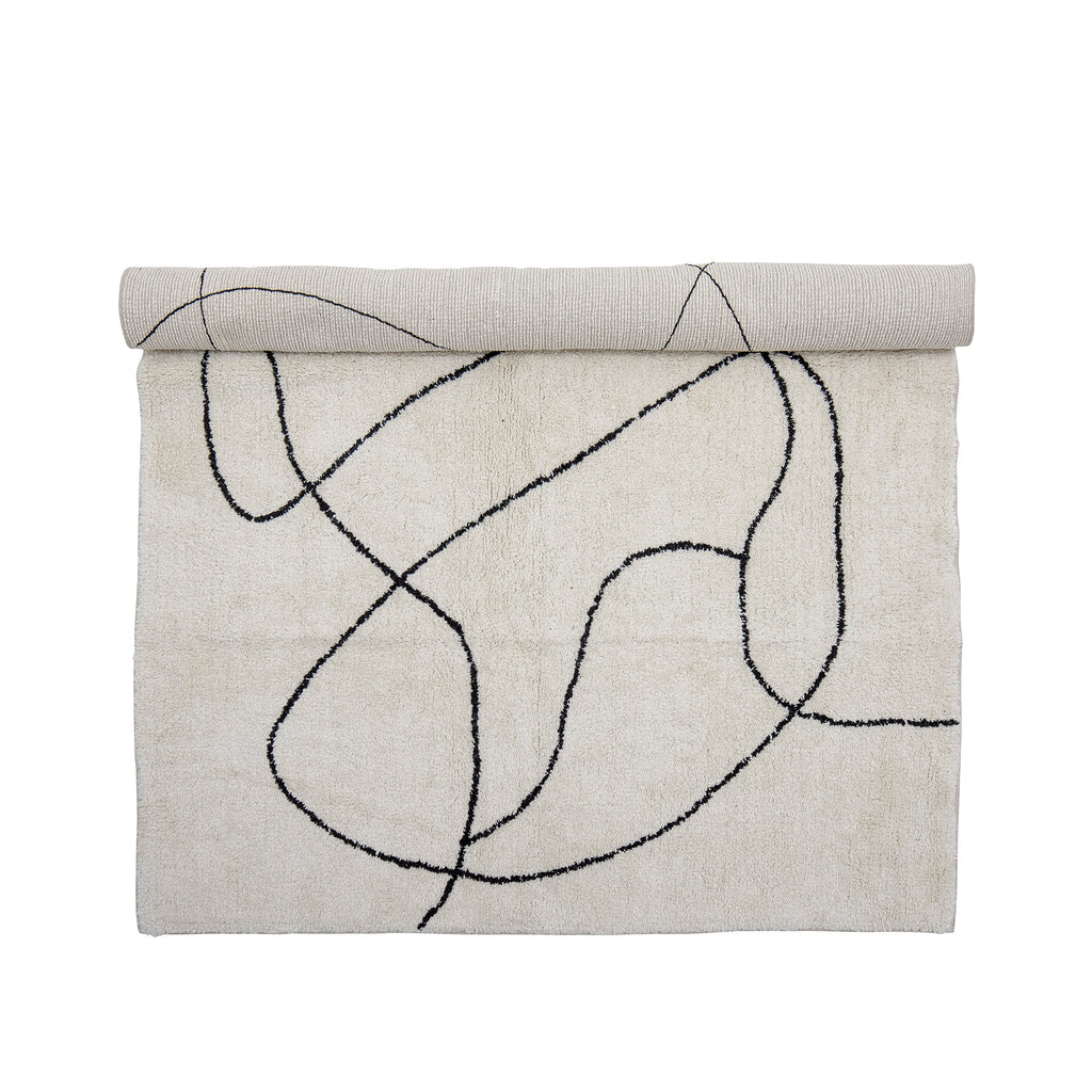 Viga - Alfombra - Blanco - Algodón