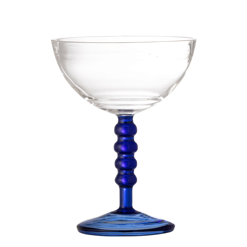 Noemi - Cocktail Glass - Blue - Glass