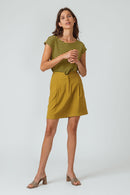Betsabe skirt - Amber green