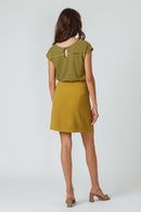 Betsabe skirt - Amber green