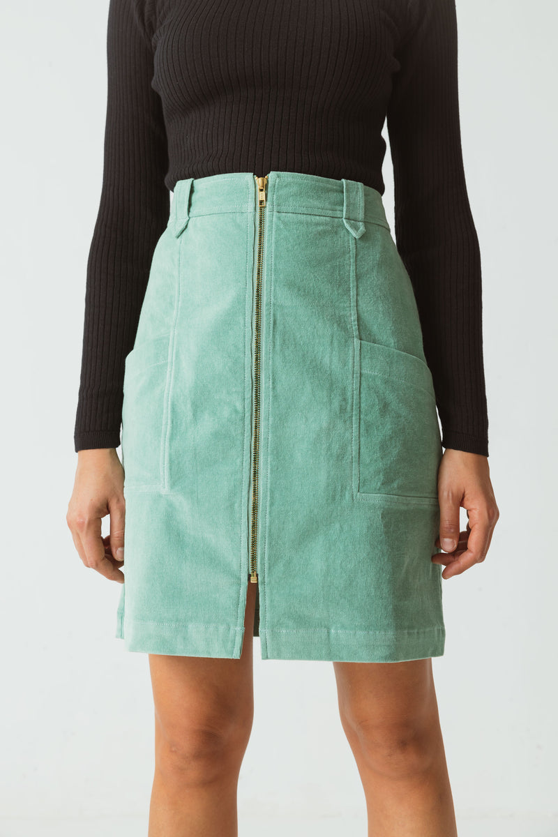 Ines-Gots skirt - Emerald