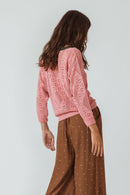 Xane Sweater - Salmon Pink