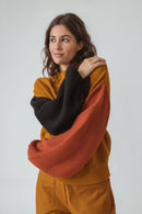 Aitza Sweater - Brun D'Argent