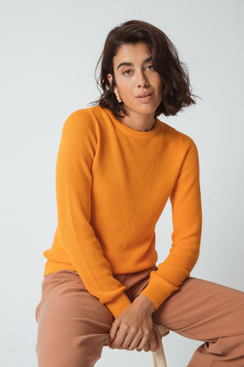 Iradi Sweater - Gots - Orange