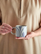 Ninka - Lot de 6 Tasses - Gris - Grès