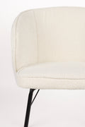 Joa - Dining Room Chair - Polyester - White