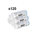 Lot De 120 Sacs Poubelle De 30 À 50L - Blanc