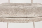 Franck - Chaise De Salle À Manger - Polyester - Beige