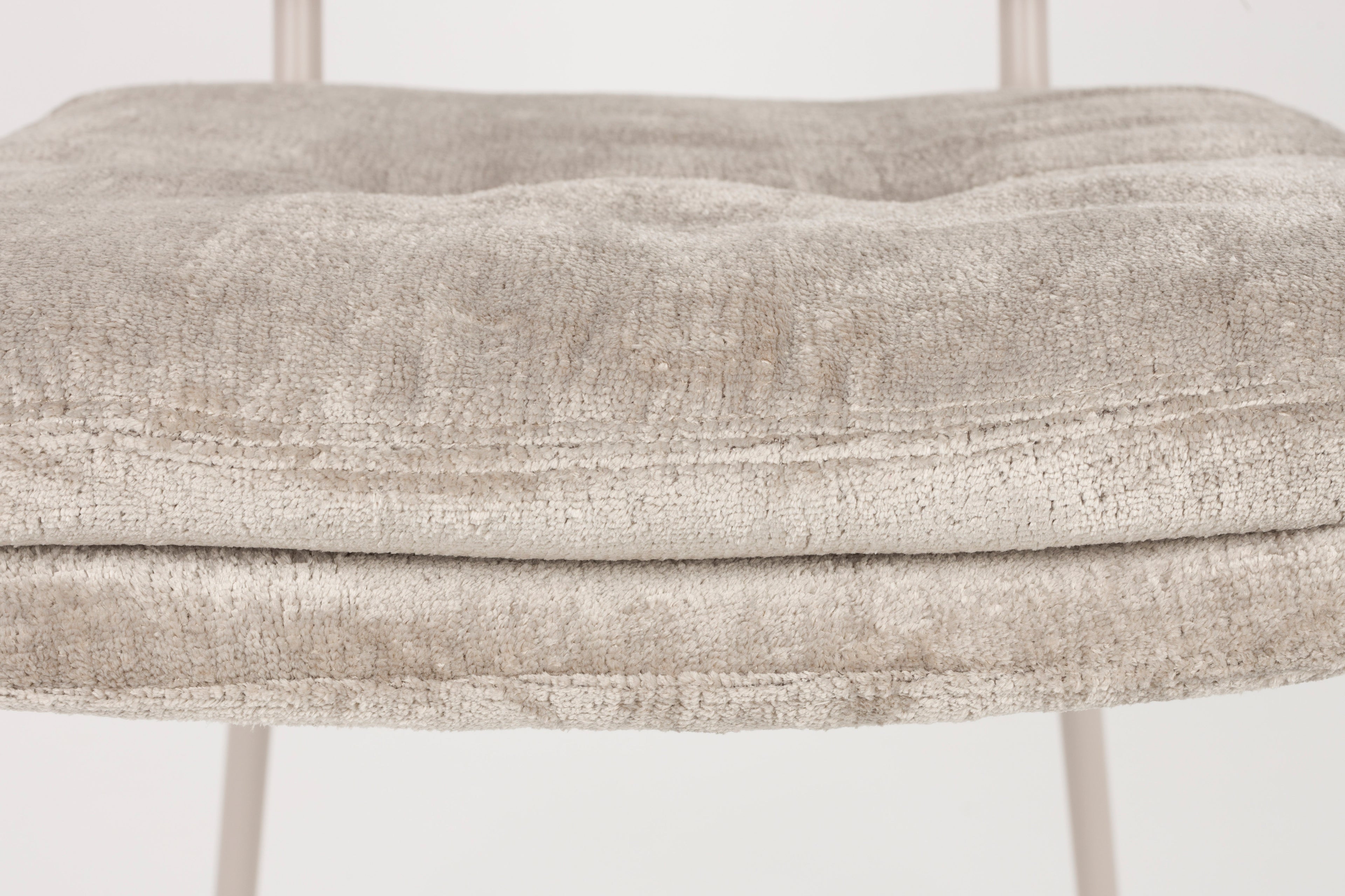 Franck - Chaise De Salle À Manger - Polyester - Beige