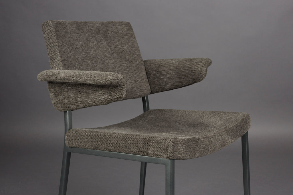 Portland - Armchair - Polyester - Gray