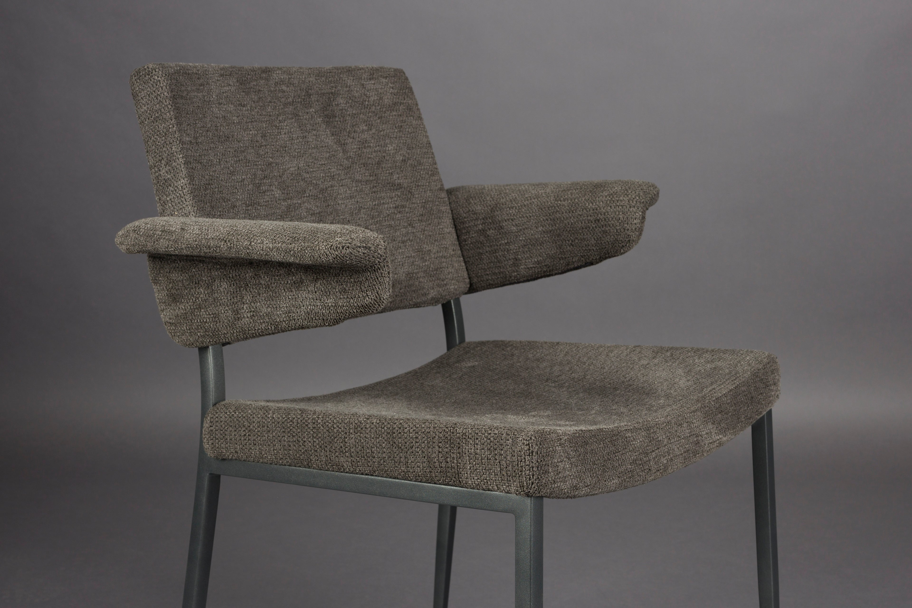 Portland - Armchair - Polyester - Gray
