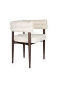Sela - Dining Chair - Fabric - White/Off-White