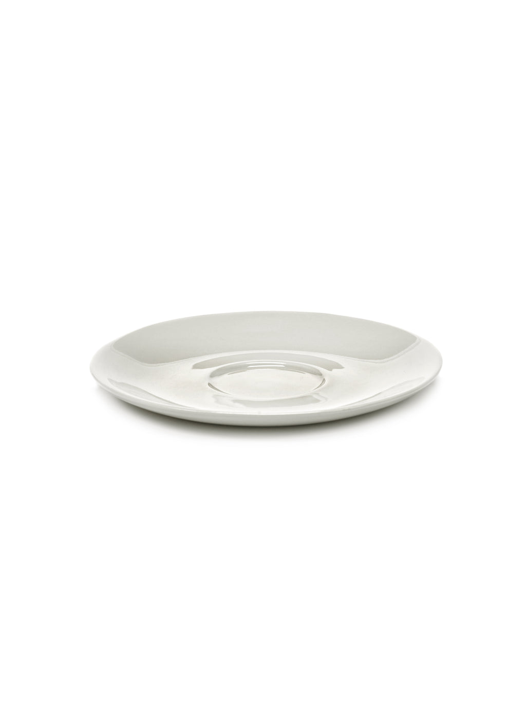 Zuma - Lot De 2 Soucoupes Pour Café Lungo - Porcelaine - Salt
