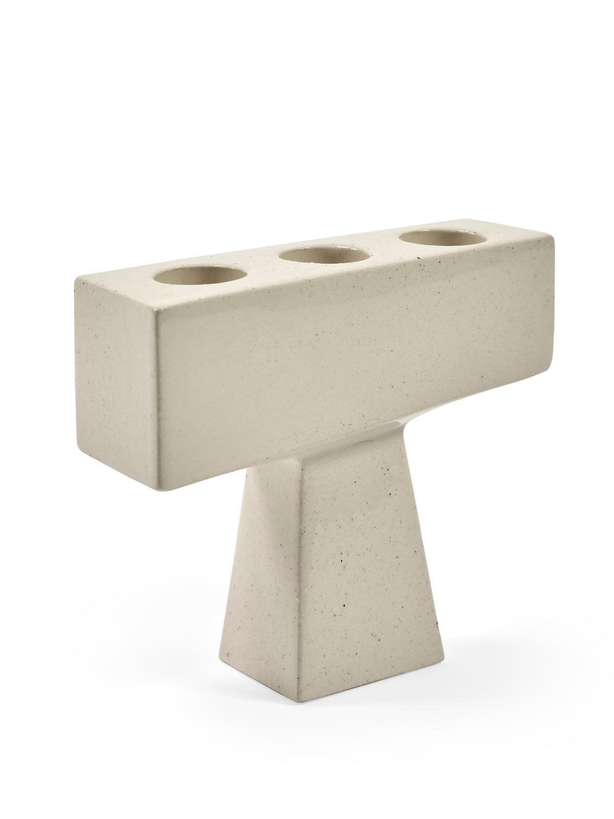 Marie Molly - Bougeoir 06 - Grès - Beige