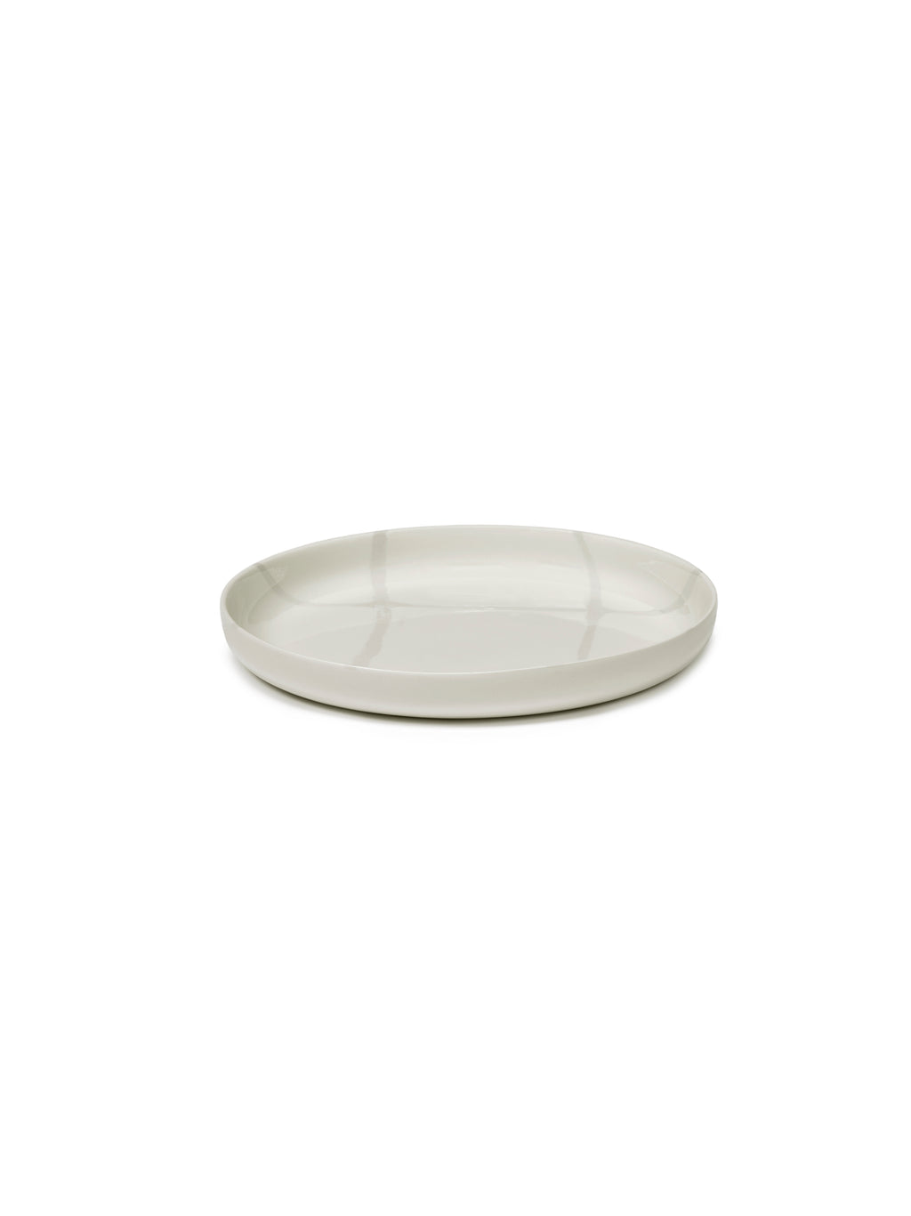 Zuma - 2er-Set Hohe Teller - M - Porzellan - Salt