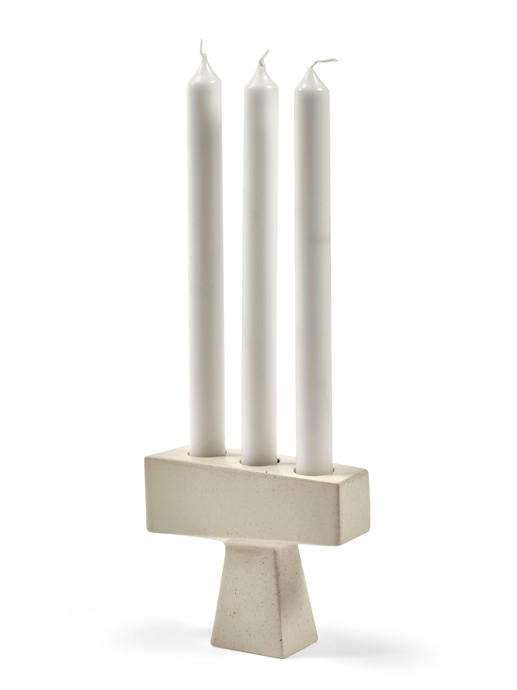 Marie Molly - Bougeoir 06 - Grès - Beige
